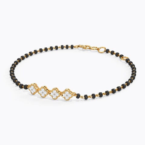 Eshani Diamond Mangalsutra Bracelet Eshani Diamond Mangalsutra Bracelet