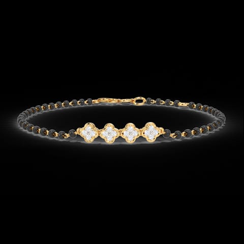 Eshani Diamond Mangalsutra Bracelet Eshani Diamond Mangalsutra Bracelet