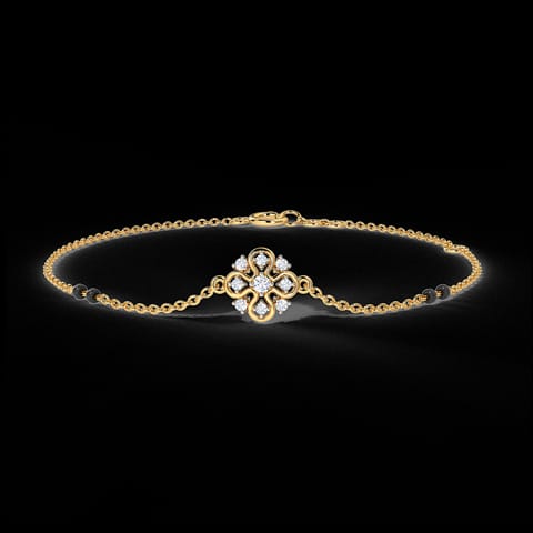 Ishita Diamond Mangalsutra Bracelet