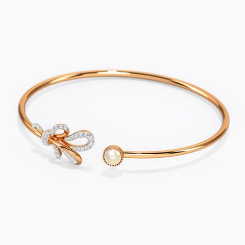 Ribbon Knot Pearl Bracelet Ribbon Knot Pearl Bracelet