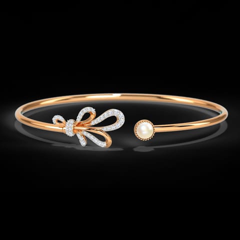 Ribbon Knot Pearl Bracelet Ribbon Knot Pearl Bracelet