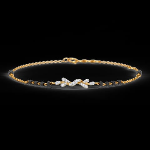 Dityaa Diamond Mangalsutra Bracelet Dityaa Diamond Mangalsutra Bracelet