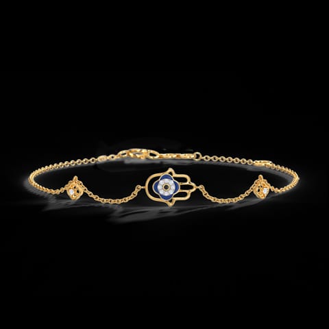 Grace Evil Eye Hamsa Diamond Bracelet Grace Evil Eye Hamsa Diamond Bracelet