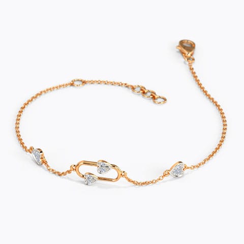 Flapping Hearts Diamond Bracelet Flapping Hearts Diamond Bracelet