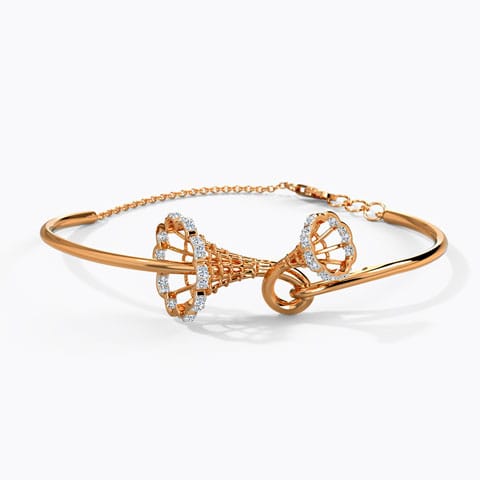 Graz Twisted Diamond Bracelet