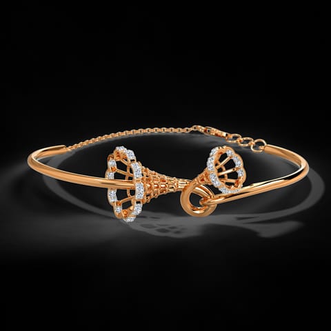 Graz Twisted Diamond Bracelet Graz Twisted Diamond Bracelet