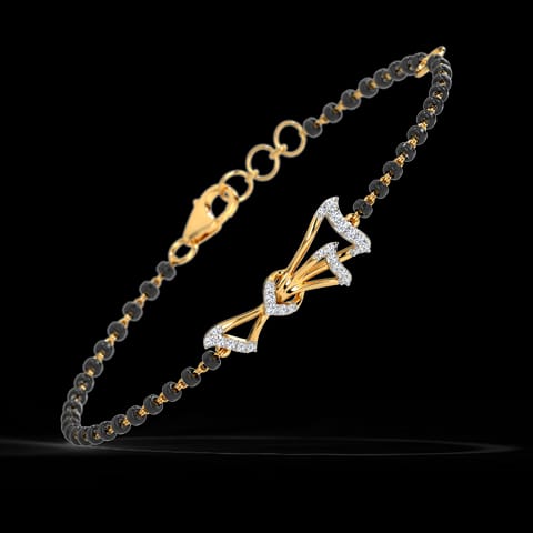 Sasha Diamond Mangalsutra Bracelet Sasha Diamond Mangalsutra Bracelet