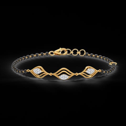 Zita Diamond Mangalsutra Bracelet Zita Diamond Mangalsutra Bracelet