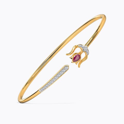 Trishul Kavacha Diamond Bracelet