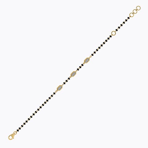 Riza Diamond Mangalsutra Bracelet Riza Diamond Mangalsutra Bracelet