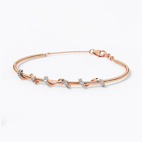 Ribbon Twist Diamond Bracelet Ribbon Twist Diamond Bracelet