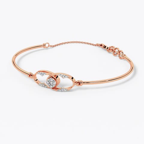 Luna Diamond Tube Bracelet Luna Diamond Tube Bracelet