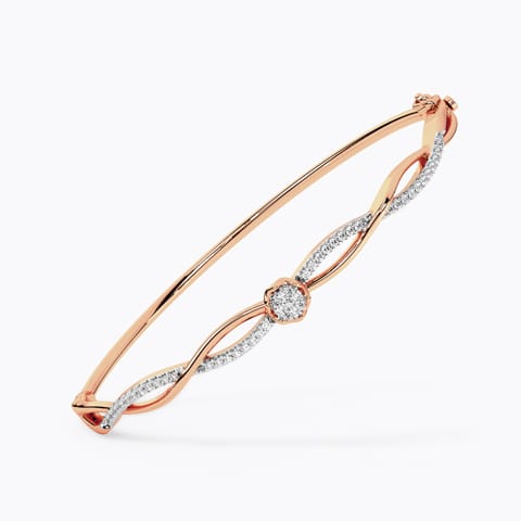 Dazzling Twist Diamond Bracelet Dazzling Twist Diamond Bracelet