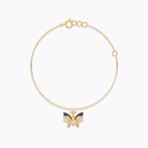 Dazzle Wing Diamond Chain Bracelet Dazzle Wing Diamond Chain Bracelet