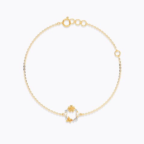 Bloom Flutter Diamond Chain Bracelet Bloom Flutter Diamond Chain Bracelet