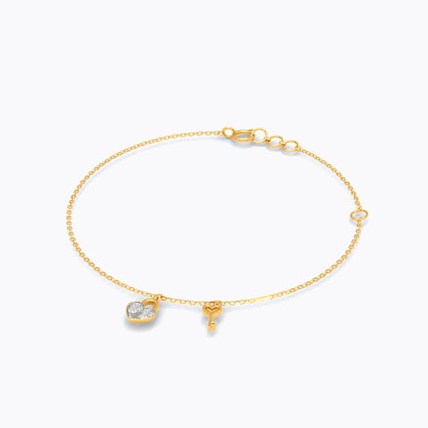 Love Latch Diamond Chain Bracelet Love Latch Diamond Chain Bracelet
