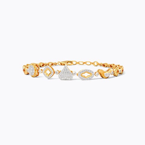Florosia Diamond Chain Bracelet