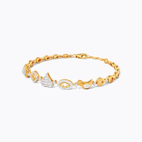 Florosia Diamond Chain Bracelet