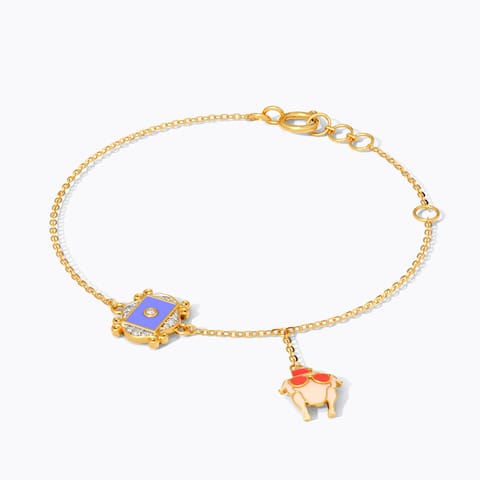 FRIENDS Door Frame Charm Engravable Diamond Chain Bracelet FRIENDS Door Frame Charm Engravable Diamond Chain Bracelet