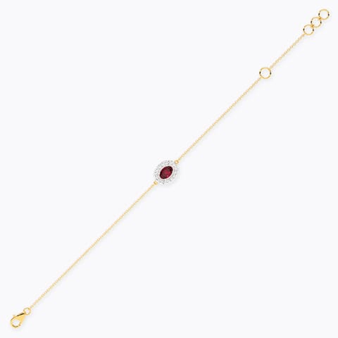 Ruby To Radiant Flip Gemstone Bracelet Ruby To Radiant Flip Gemstone Bracelet