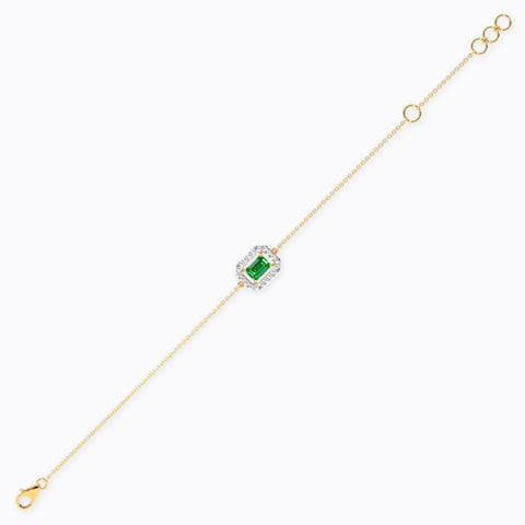 Green Glimmer Flip Gemstone Bracelet Green Glimmer Flip Gemstone Bracelet