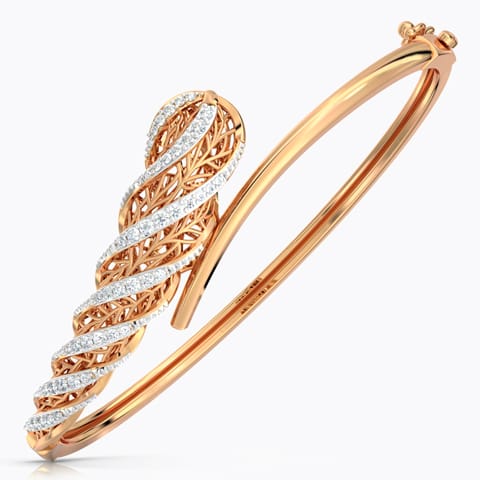 Lattice Twist Diamond Bracelet