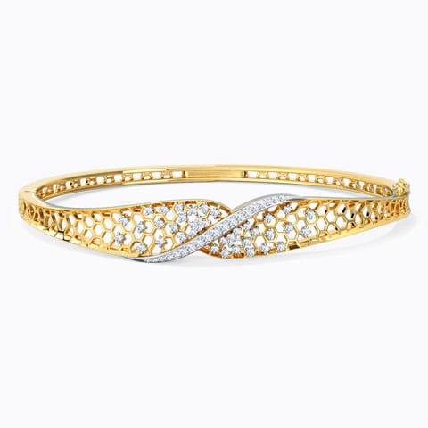 Twist Sparked Diamond Bracelet Twist Sparked Diamond Bracelet