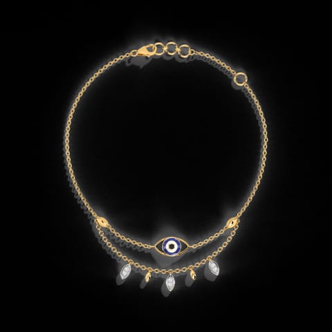 Divine Evil Eye Diamond Bracelet