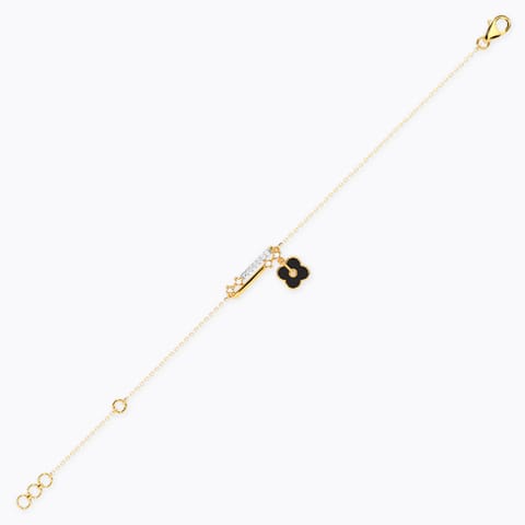 Bar Bloom Diamond Chain Bracelet Bar Bloom Diamond Chain Bracelet