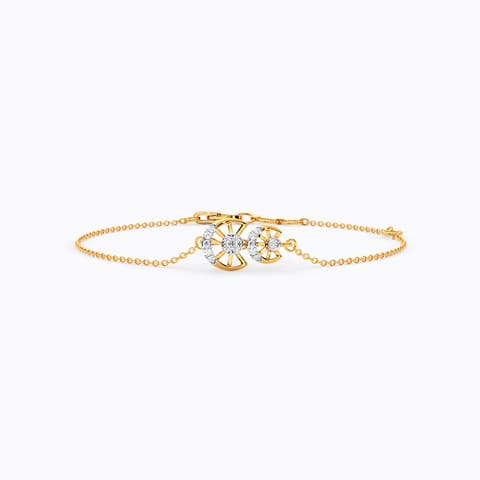 Crescentic Diamond Chain Bracelet Crescentic Diamond Chain Bracelet