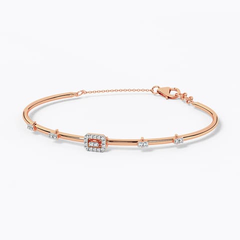 Modern Quad Diamond Bracelet Modern Quad Diamond Bracelet