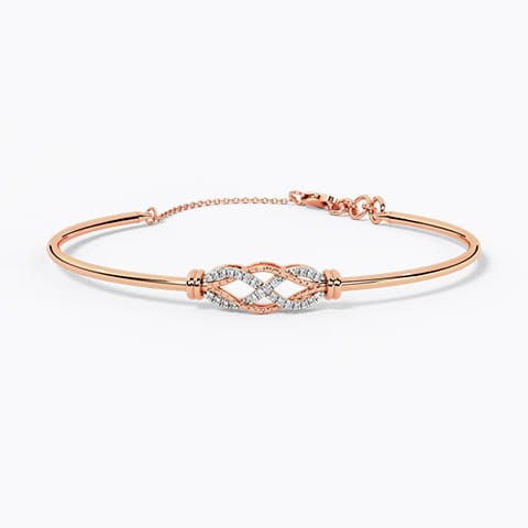 Frosty Finesse Diamond Tube Bracelet Frosty Finesse Diamond Tube Bracelet