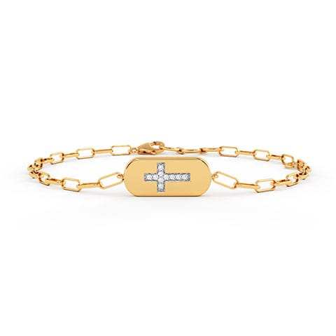 Grace & Faith Diamond Chain Bracelet Grace & Faith Diamond Chain Bracelet