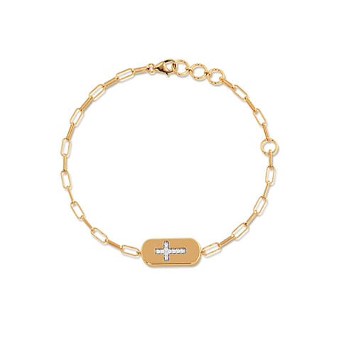 Grace & Faith Diamond Chain Bracelet Grace & Faith Diamond Chain Bracelet