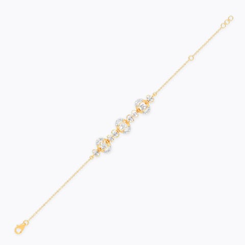 Polki Luxe Gemstone Chain Bracelet Polki Luxe Gemstone Chain Bracelet