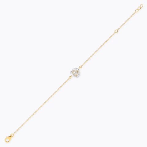 Circlet Polki Gemstone Chain Bracelet Circlet Polki Gemstone Chain Bracelet