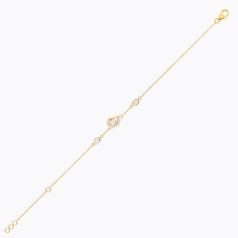 Regal Polki Gemstone Chain Bracelet Regal Polki Gemstone Chain Bracelet