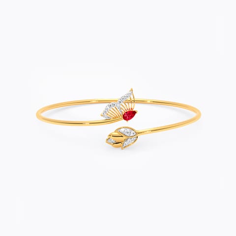 Claret Butterfly Gemstone Bracelet Claret Butterfly Gemstone Bracelet