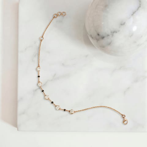 Soul Entwined Diamond Mangalsutra Bracelet