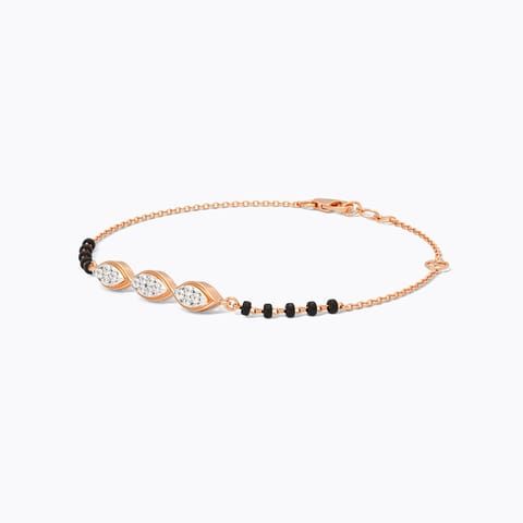 Legacy Lace Diamond Mangalsutra Bracelet