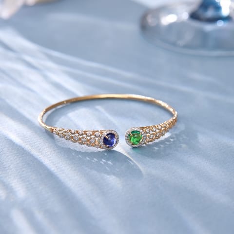 Turbo Blue Gemstone Bracelet