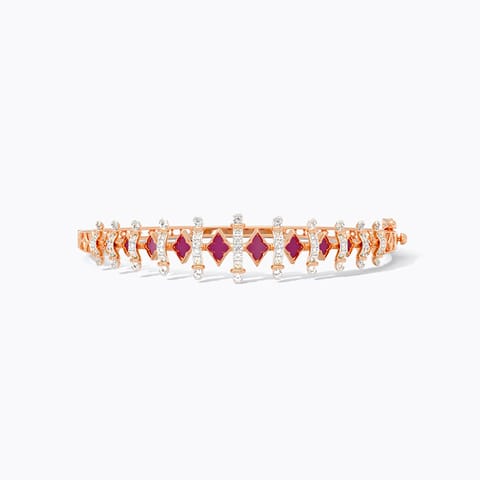 Infernal Radiance Diamond Bracelet