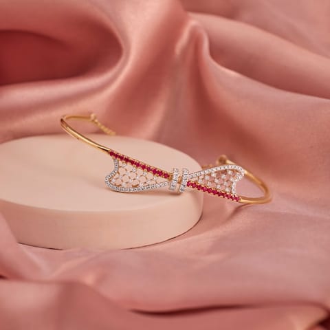 Lattice Ruby Gemstone Bracelet Lattice Ruby Gemstone Bracelet