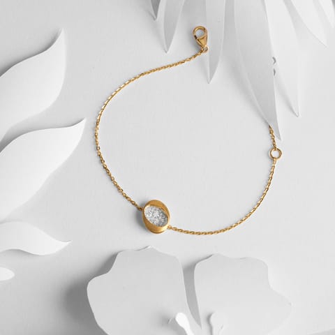 Sleek Flare Diamond Bracelet