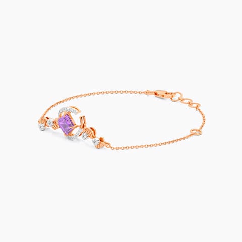 Orbital Blue Gemstone Bracelet
