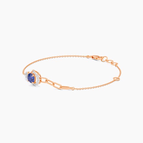 Arctic Sapphire Gemstone Bracelet