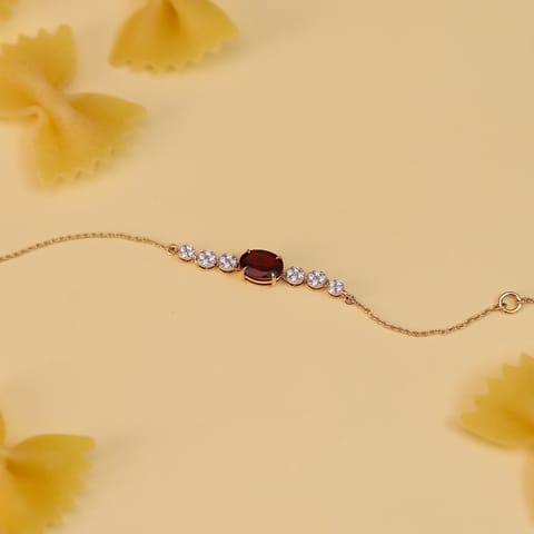 Garnet Blaze Gemstone Bracelet Garnet Blaze Gemstone Bracelet