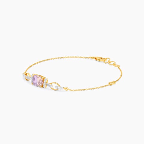 Ametrine Shine Gemstone Bracelet