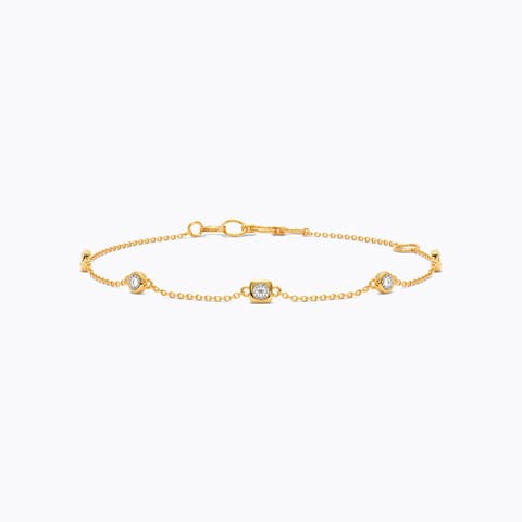 Tender Spark 9KT Diamond Chain Bracelet Tender Spark 9KT Diamond Chain Bracelet
