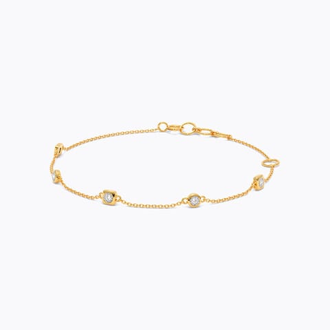 Tender Spark 9KT Diamond Chain Bracelet Tender Spark 9KT Diamond Chain Bracelet